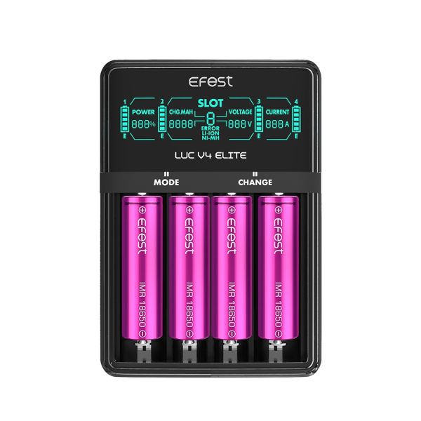 Efest V4 New Batterilader